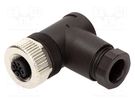 Plug; M12; PIN: 4; female; A code-DeviceNet / CANopen; for cable MURR ELEKTRONIK
