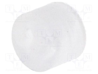 Spacer sleeve; LED; Øout: 5mm; ØLED: 5mm; L: 3.5mm; natural; UL94V-2 FIX&FASTEN FIX-LED-3.5