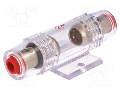 Fuse holder; silver plated ACV AGU3801-01S