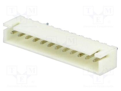 Socket; wire-board; male; A2501; 2.5mm; PIN: 12; THT; 250V; 3A; tinned JOINT TECH NX2500-12SMS