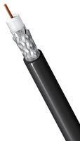 COAX CABLE, RG58, 19AWG, BLK, 152.4M