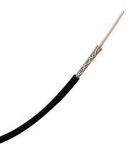 COAX CABLE, RG58A, 20AWG, BLK, 30.5M