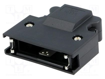 Plug case; PIN: 36; Locking: latch; for cable; Mini D Ribbon 3M 10336-52F0-008