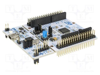 Dev.kit: STM32; STM32F411RET6; Add-on connectors: 2; base board STMicroelectronics NUCLEO-F411RE