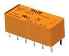 POWER RELAY, DPST, 12VDC, 4A, TH
