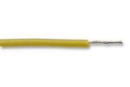 HOOK-UP WIRE, 20AWG, YELLOW, 30M