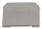 END PLATE, GREY