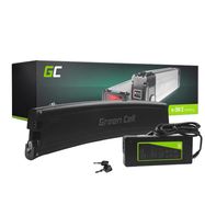 E-Bike Battery, Green Cell, EBIKE31STD, 7.8Ah (281 Wh), E-Bike 36V, Green Cell