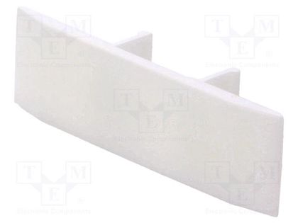 Protection; white; Width: 10mm; polyamide; -25÷120°C; UL94V-0 POKÓJ 10N-WH