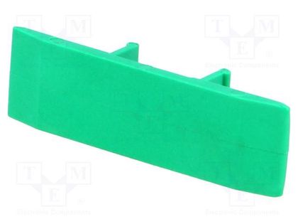 Protection; green; Width: 10mm; polyamide; -25÷120°C; UL94V-0 POKÓJ 10N-GN