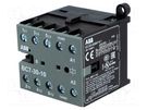 Contactor: 3-pole; NO x3; Auxiliary contacts: NO; 24VDC; 7A; BC7 ABB