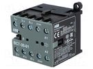 Contactor: 3-pole; NO x3; Auxiliary contacts: NC; 24VDC; 7A; BC7 ABB