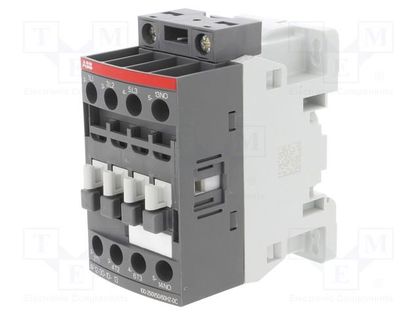 Contactor: 3-pole; NO x3; Auxiliary contacts: NO; 100÷250VAC; 12A ABB AF12-30-10-13