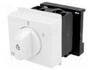 Module: rotary switch; 250VAC; 20A; IP20; for DIN rail mounting EATON ELECTRIC