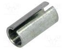 Adapter; nickel plated steel; Øshaft: 3mm; silver; Shaft: smooth MENTOR