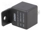 Relay: electromagnetic; SPDT; Ucoil: 24VDC; 40A; automotive; 1.8W SHORI ELECTRIC
