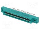 Card edge; PIN: 24; soldering; for panel mounting,for cable; 305 EDAC