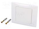 Wireless transmiter key with switch; EXTA FREE; 3VDC; IP20; 250m ZAMEL