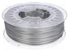Filament: PLA; 1.75mm; silver; 195°C; 1kg DEVIL DESIGN
