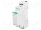 Converter: current; for DIN rail mounting; 0÷5A AC; 9÷30VDC; IP20 F&F