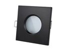 LED line® downlight waterproof square die cast aluminium black