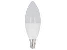 Светодиодная лампа E14 230V 8W 720lm C37 свеча, тёплый белыый 3000K, LEDOM