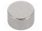 Magnet: permanent; neodymium; H: 3mm; 5N; Ø: 5mm ELESA+GANTER