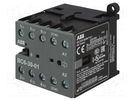 Contactor: 3-pole; NO x3; Auxiliary contacts: NC; 12VDC; 6A; BC6 ABB