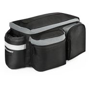 Wozinsky bike carrier bag with shoulder strap 6l black (WBB3BK), Wozinsky