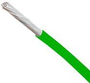HOOK UP WIRE,100FT,22AWG,COPPER,PPO,DARK GREEN