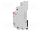 LED indicator; 115÷250VAC; for DIN rail mounting; 9mm ABB