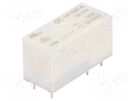 Relay: electromagnetic; SPDT; Ucoil: 24VAC; 12A; 12A/250VAC; PCB HONGFA RELAY