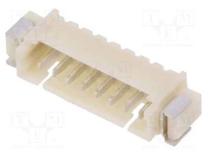 Socket; wire-board; male; 1.25mm; PIN: 8; SMT; 125V; 1A; tinned JOINT TECH NX1251-08SMR