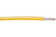 HOOK UP WIRE, 100FT, 18AWG COPPER YELLOW