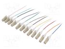 Optic fiber pigtail; OM2; LC/UPC; 2m; Optical fiber: 9/125um; LSZH LOGILINK
