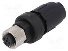 Plug; M12; PIN: 4; female; A code-DeviceNet / CANopen; for cable MURR ELEKTRONIK