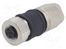 Plug; M12; PIN: 5; female; A code-DeviceNet / CANopen; for cable MURR ELEKTRONIK