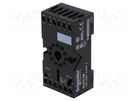 Relays accessories: socket; PIN: 11; for DIN rail mounting SCHNEIDER ELECTRIC