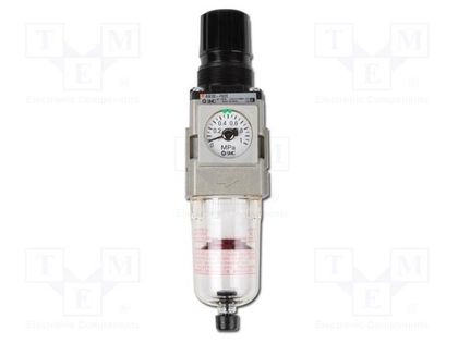 Compressed air regulator; 850l/min; Working press: 10bar; 5um SMC AW20-F01H-A