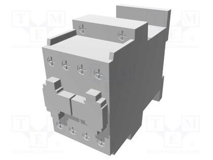 Contactor: 3-pole; NO x3; Auxiliary contacts: NC; 110VDC; 25A; DIN LOVATO ELECTRIC BF2501D110
