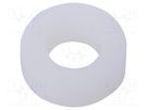 Spacer sleeve; cylindrical; polystyrene; L: 3mm; Øout: 10mm ESSENTRA