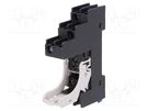 Relays accessories: socket; for DIN rail mounting; Series: ED SENSATA / CRYDOM