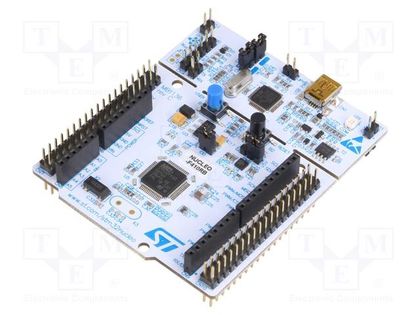 Dev.kit: STM32; STM32F410RBT6; Add-on connectors: 2; base board STMicroelectronics NUCLEO-F410RB