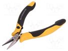 Pliers; gripping surfaces are laterally grooved; ESD WIHA