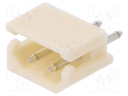Socket; wire-board; male; A2506; 2.5mm; PIN: 2; THT; 250V; 3A; tinned JOINT TECH NX2504-02SMS