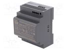 Power supply: switched-mode; for DIN rail; 85W; 12VDC; 7.1A; OUT: 1 MEAN WELL