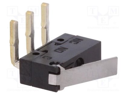 Microswitch SNAP ACTION; with lever; SPDT; 0.1A/30VDC; ON-(ON) PANASONIC AV452461J