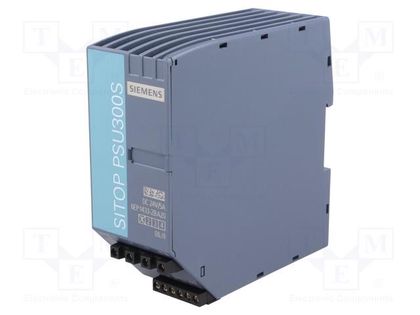 Power supply: switched-mode; for DIN rail; 120W; 24VDC; 5A; DIN SIEMENS 6EP1433-2BA20