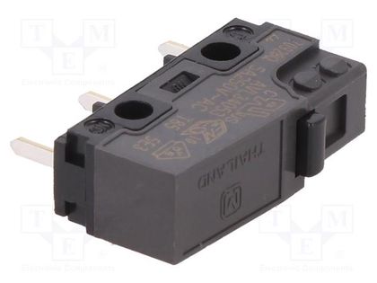 Microswitch SNAP ACTION; without lever; SPDT; 5A/250VAC; ON-(ON) PANASONIC AVL34053AT