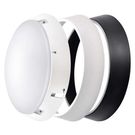 LED Ceiling lamp ZURI, round, black/white 14W warm white, EMOS